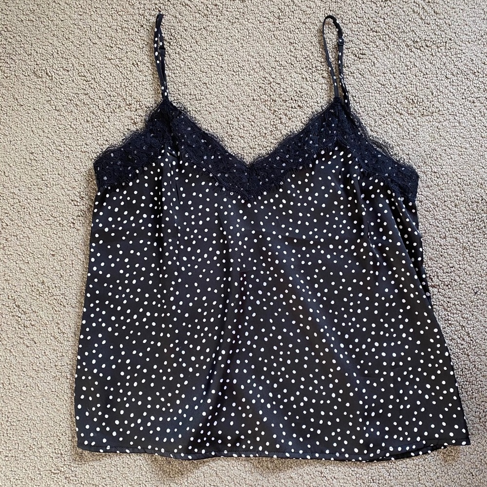 BP lace polka dot camisole size small